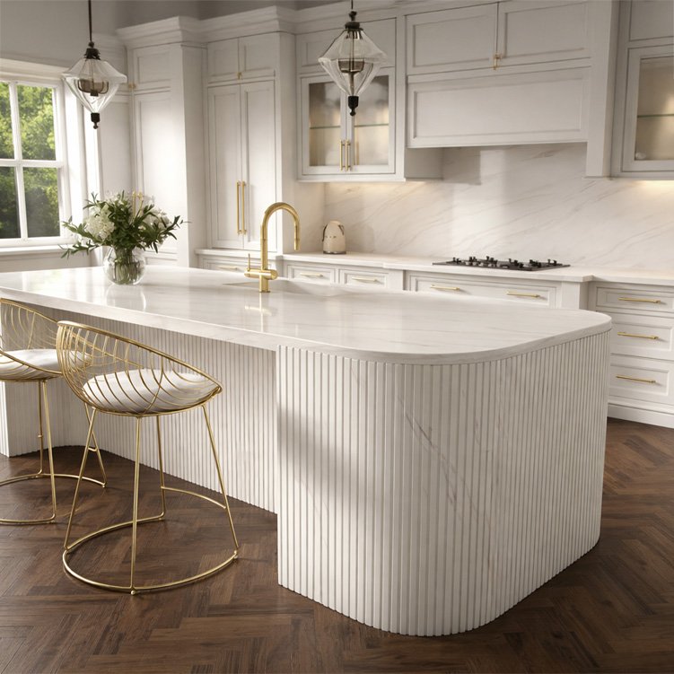 "Cocina moderna minimalista"