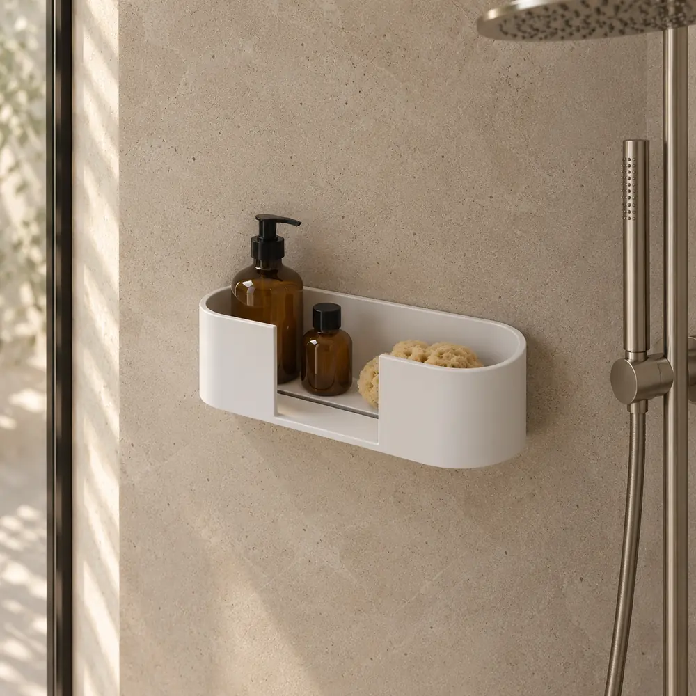 Contenedores de ducha de Solid Surface