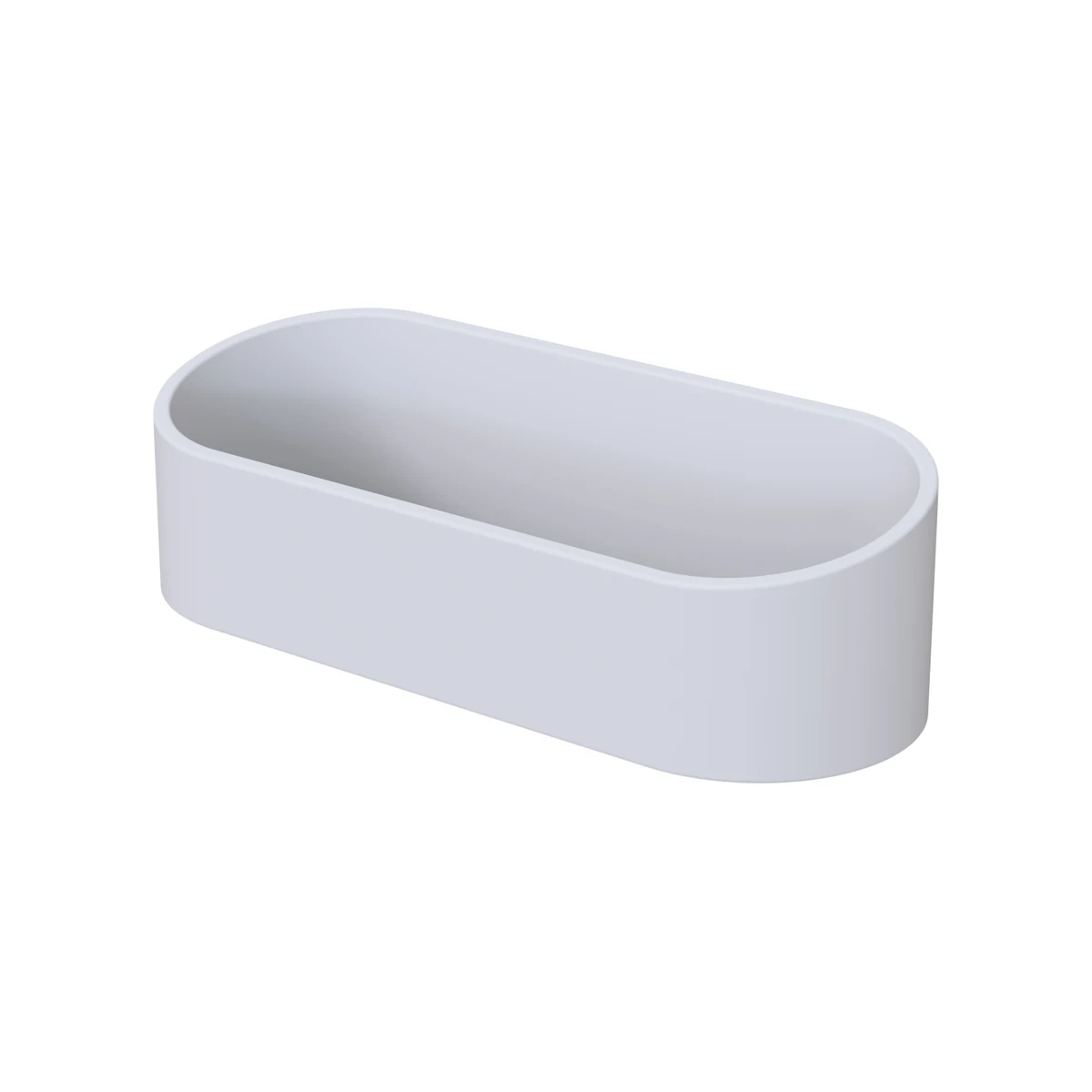 Contenedor de ducha Declive de Solid Surface (Corian®) blanco mate