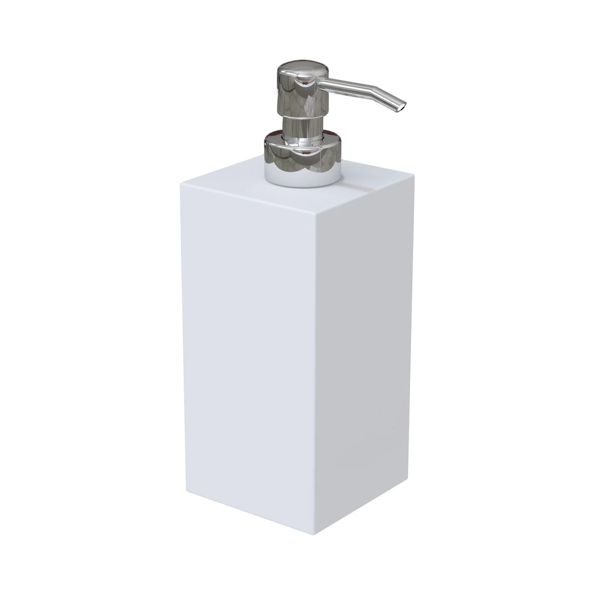 Dosificador de encimera de Solid Surface (Corian®) blanco mate