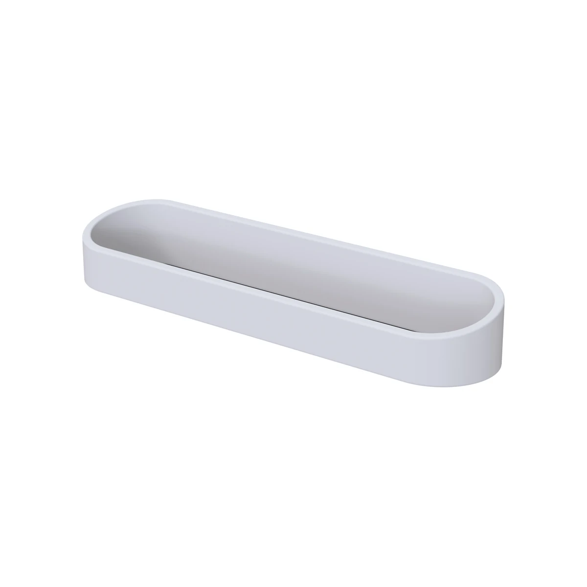 Toallero Declive de Solid Surface (Corian®) blanco mate
