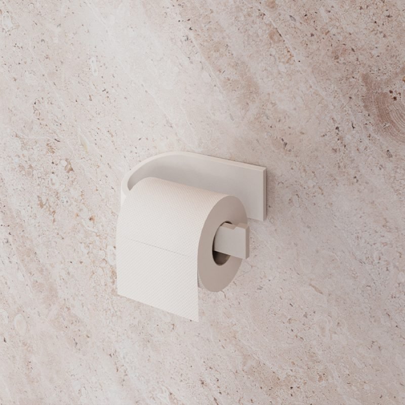 "Portarrollos moderno en solid surface"